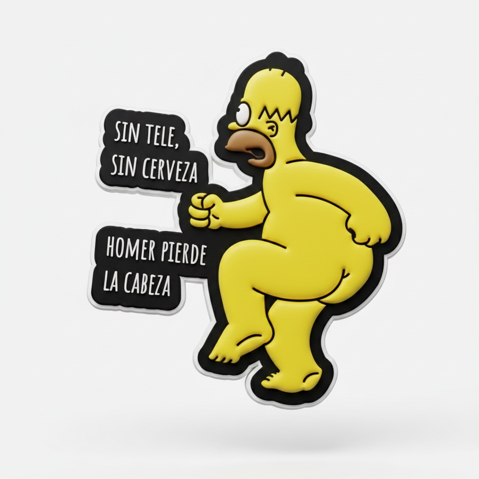 Parche Homer Simpson