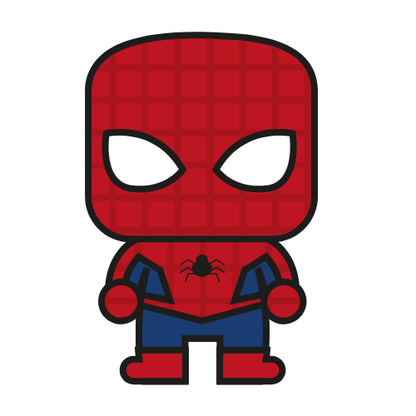 Parche Spiderman funko