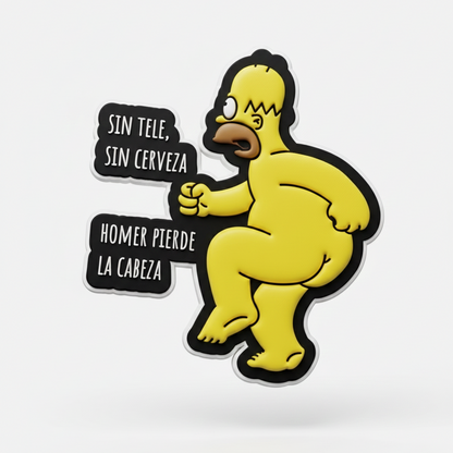 Parche Homer Simpson